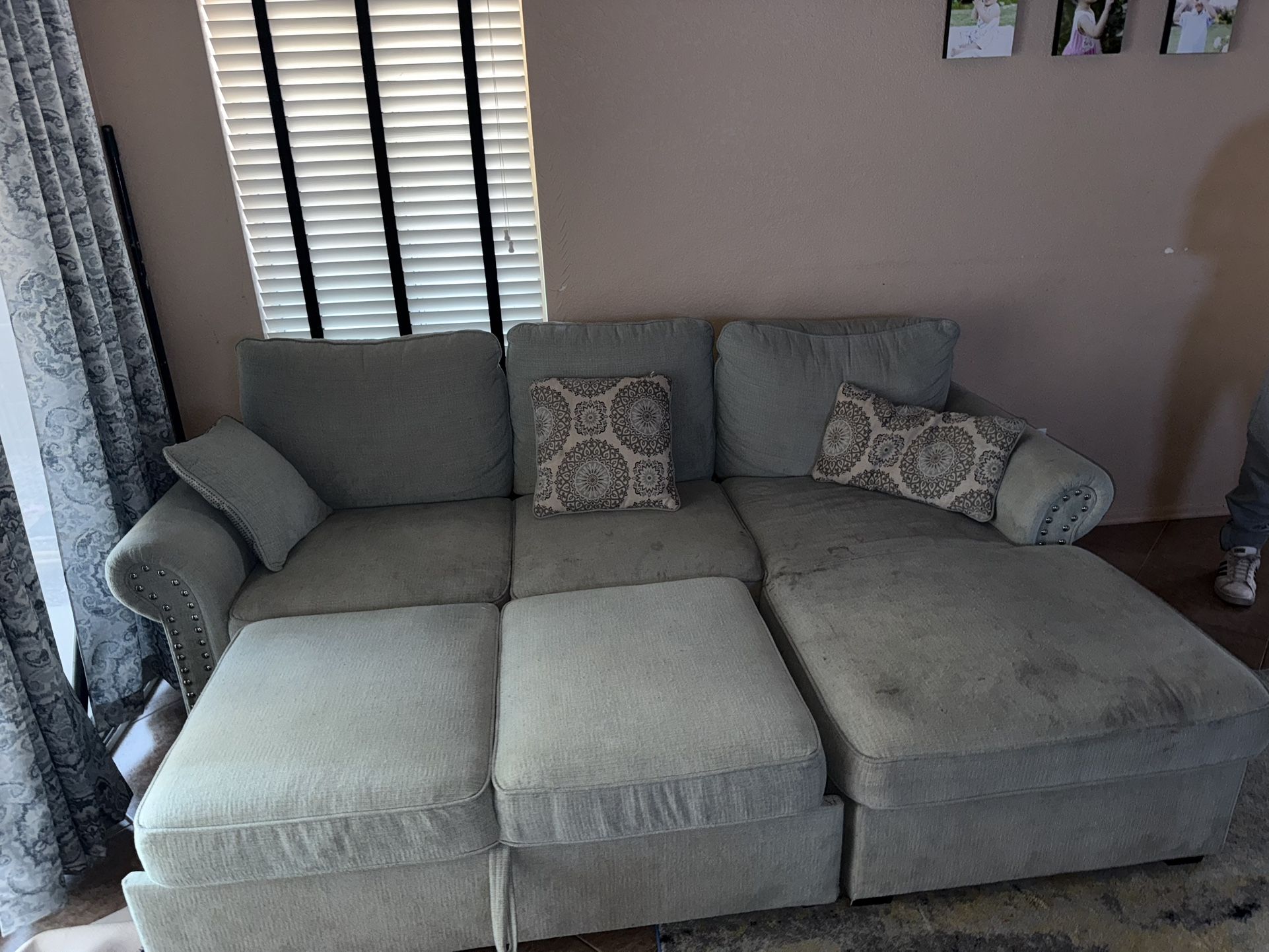 Couch & Pillows for sale!