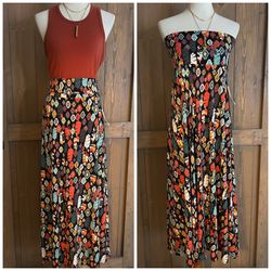 🪶NEW! Lularoe Maxi Skirt/Dress (Med fits 10-12/0X)