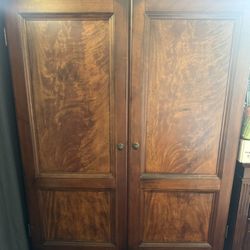 Matching Computer Cabinet and Filing Cabinet