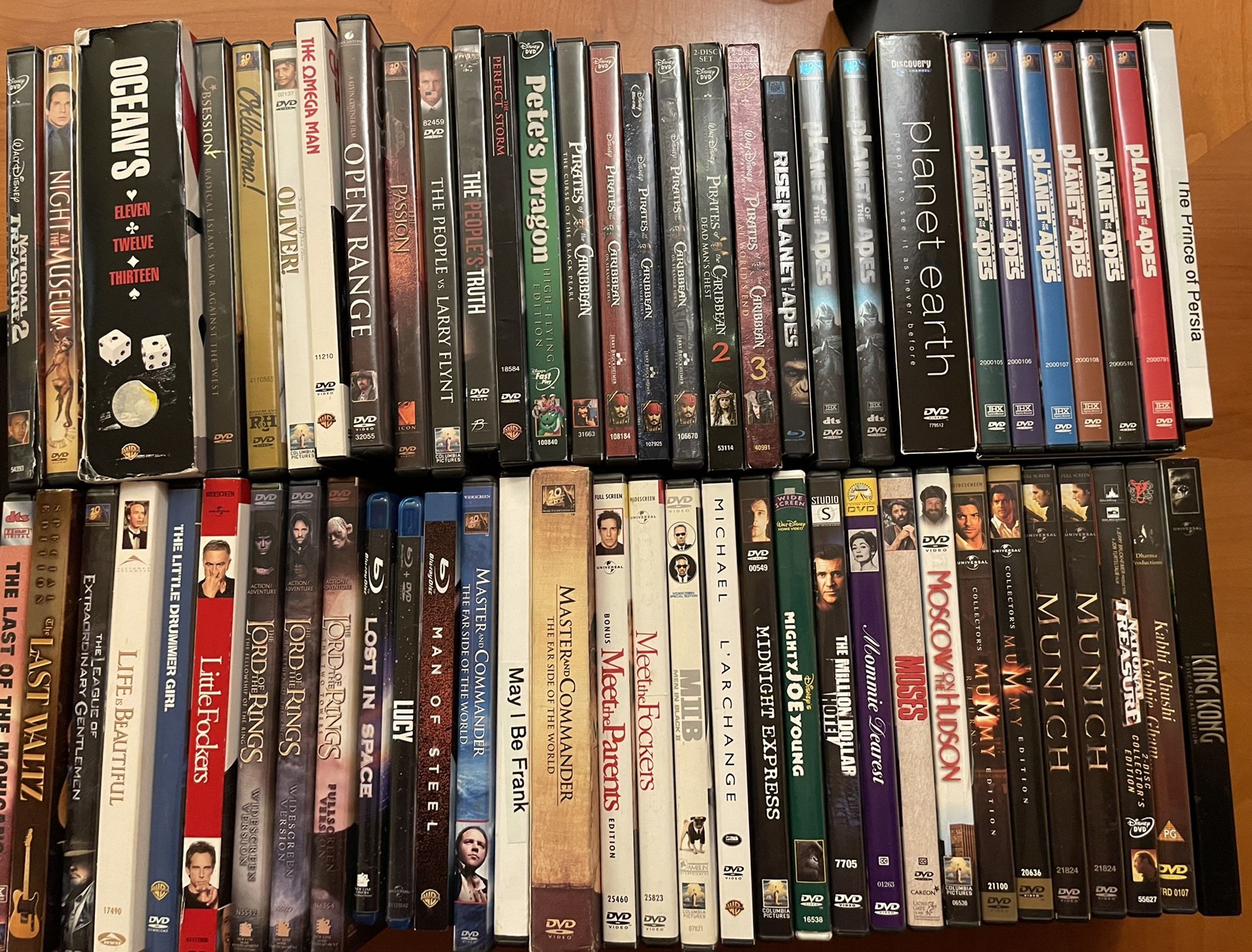 200 + DVDs - Harry Potter, X-men, and More