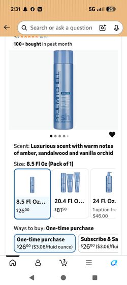 Paul Mitchell Shampoo