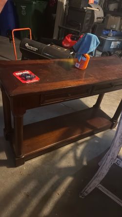 Entry table and coffee table