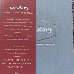 Our Story: Family Keepsake Journal (Unused)
