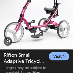 Rifton adaptive bike size large