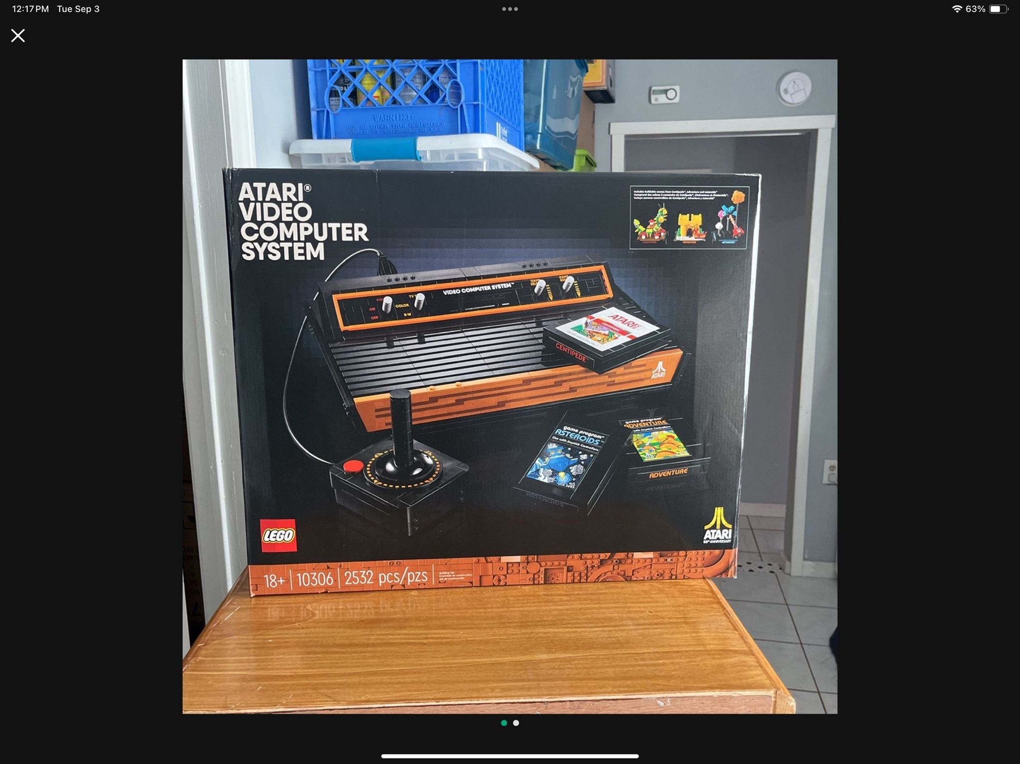 LEGO ATARI 2600 SET NEW IN BOX . Deadstock. Rare!