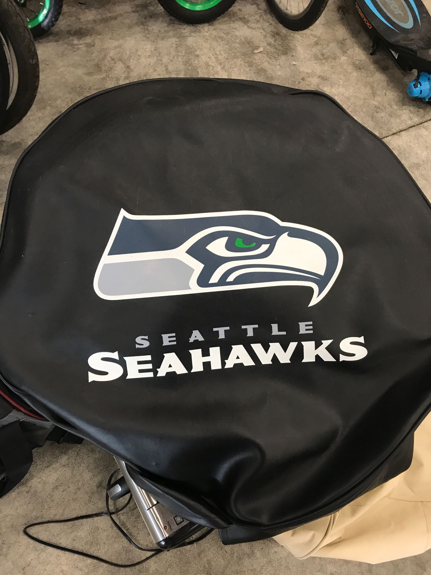 SEAHAWKS spare tire cover LIKE NEW