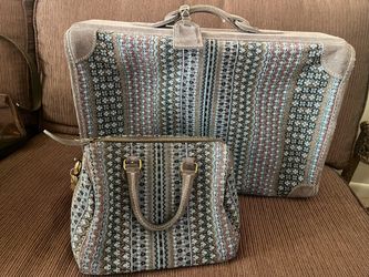 Vintage Talon Tapestry Luggage Set