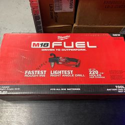 Milwaukee M18 FUEL GEN II 18V Lithium-Ion Brushless Cordless 1/2 in. Hole Hawg Right Angle Drill (Tool-Only)