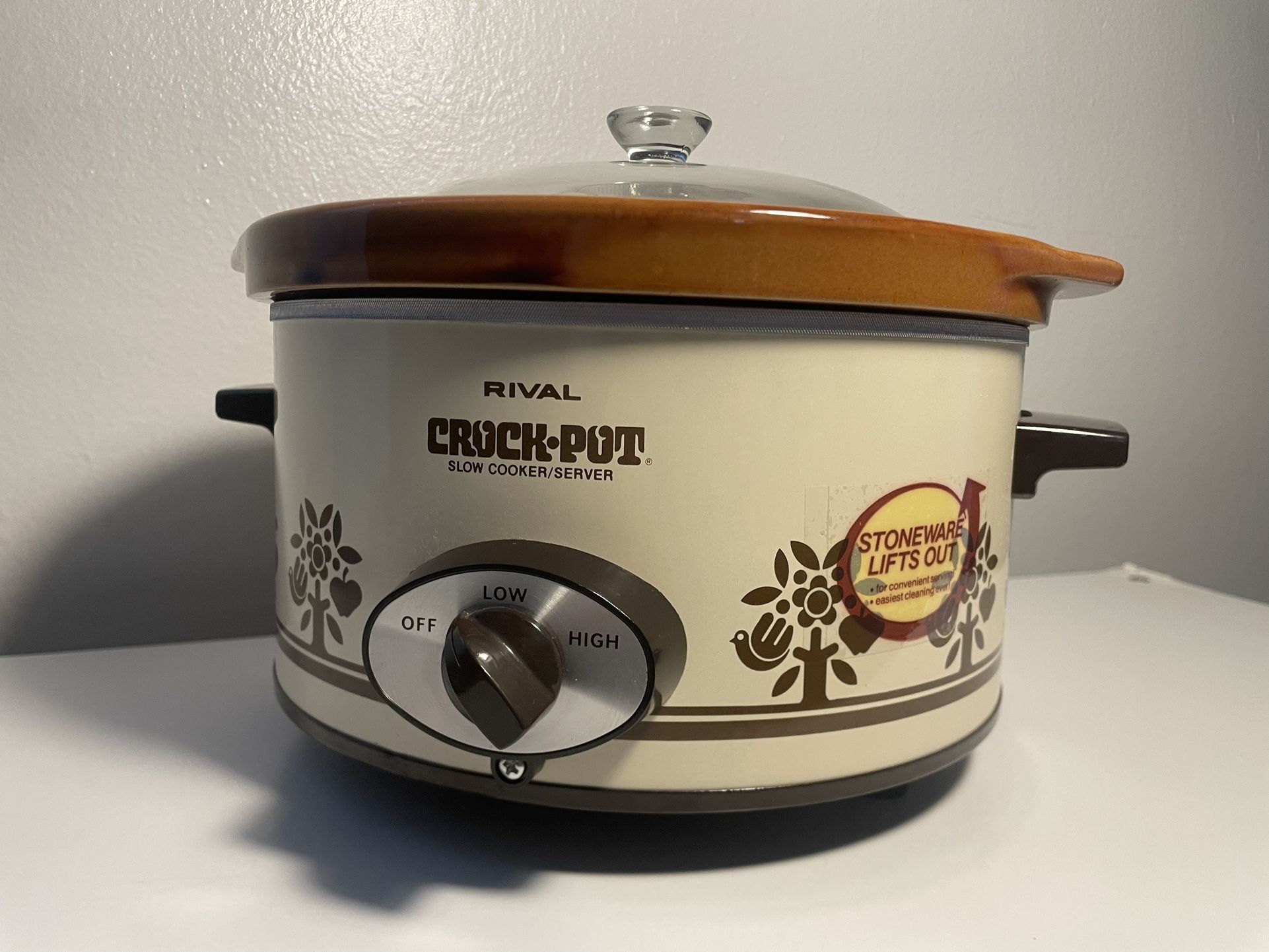 Vintage Rival Crock Pot Slow Cooker