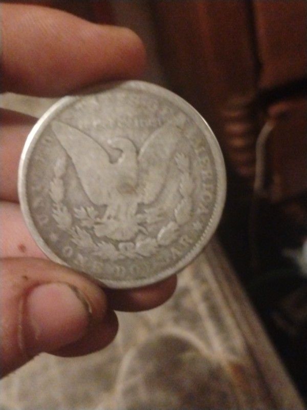 1891 O Stamp Morgan Silver Dollar