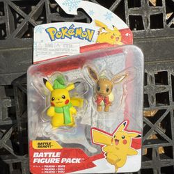 Pokémon Battle Figure Pack Pikachu & Eevee 