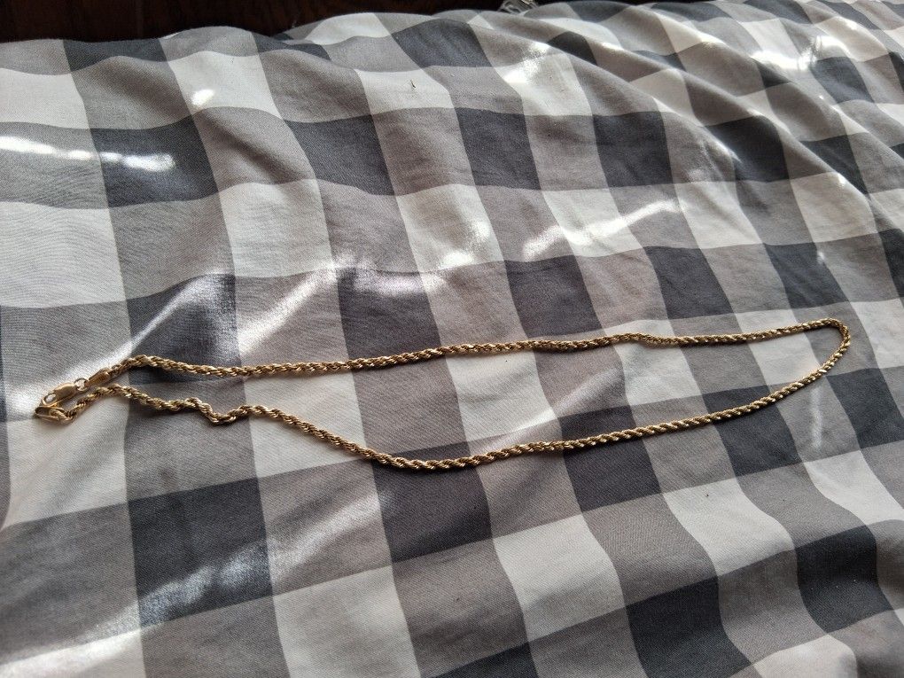 Cadena Torzal 14 Kilates