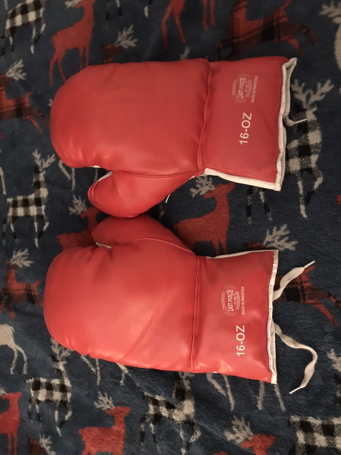 Boxing Gloves 16oz Pair With Extra Right Hand