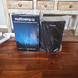 Multicomp Dj Speaker System 