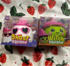 Crazy Fun Halloween Witch and Ghost Squishy NEW