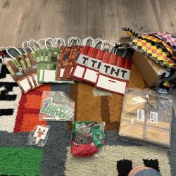 Minecraft Birthday Party Decorations 