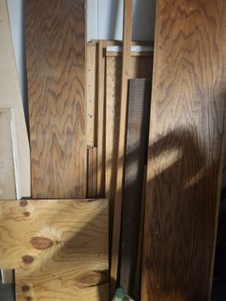 Assorted Plywood and Wood Boards Lot