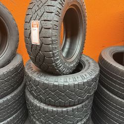 265/65R17 Goodyear Wrangler Duratrac A/T High Tread Full Tire Set