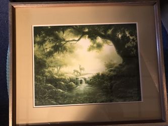 Dalhart Windberg Print 23” x 19” Woodland Reflections