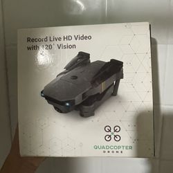 Drone Record Live Hd Video with 120* Vision