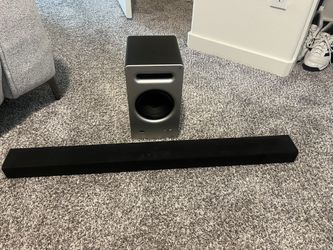 Vizio Soundbar And Subwoofer