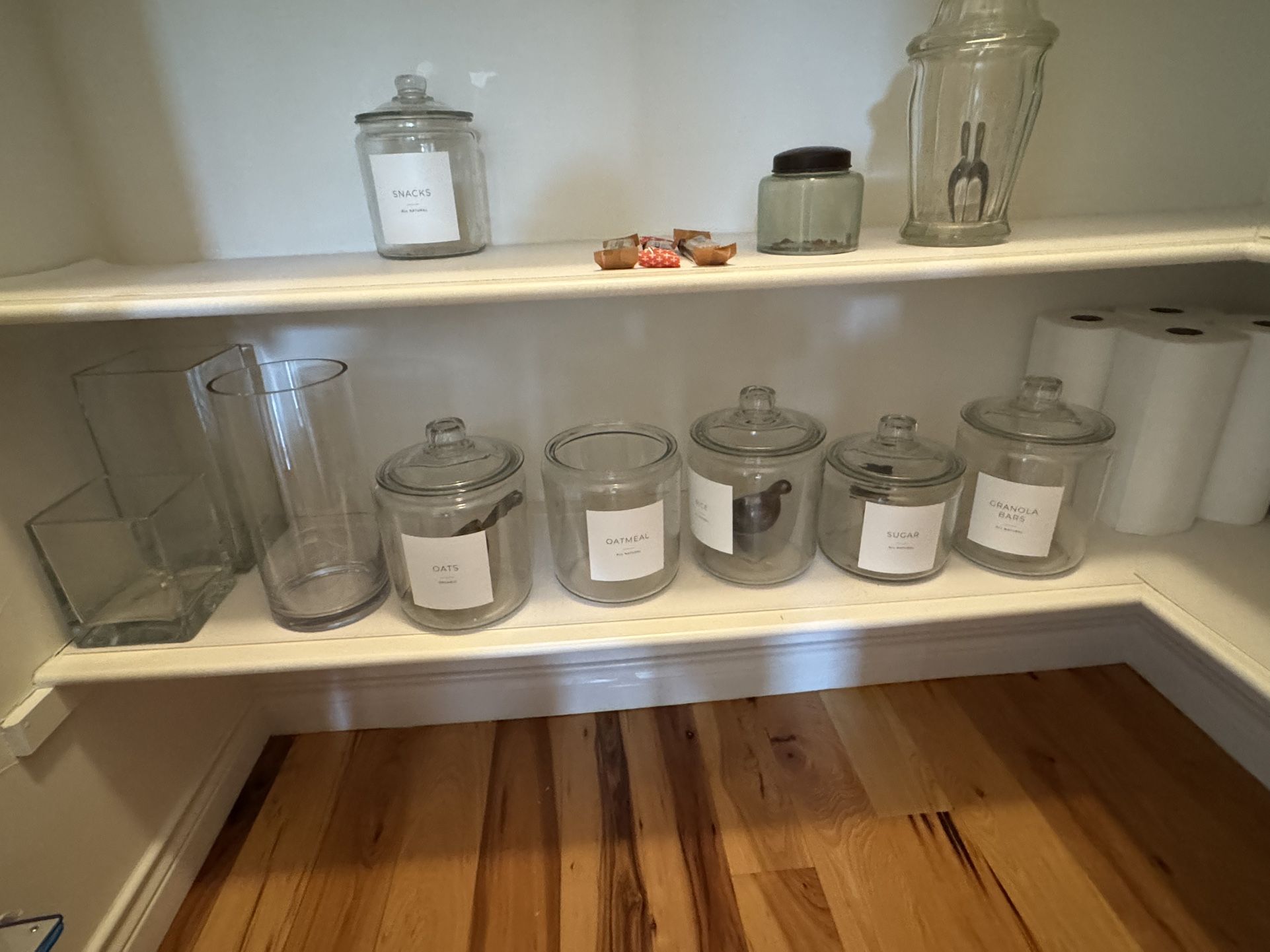 Glass Containers and Vases