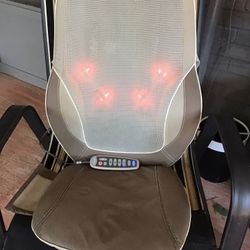 FULL BACK MASSAGER+ HEAT + REMOTE - multiple settings- Portable -complete body - feet - legs