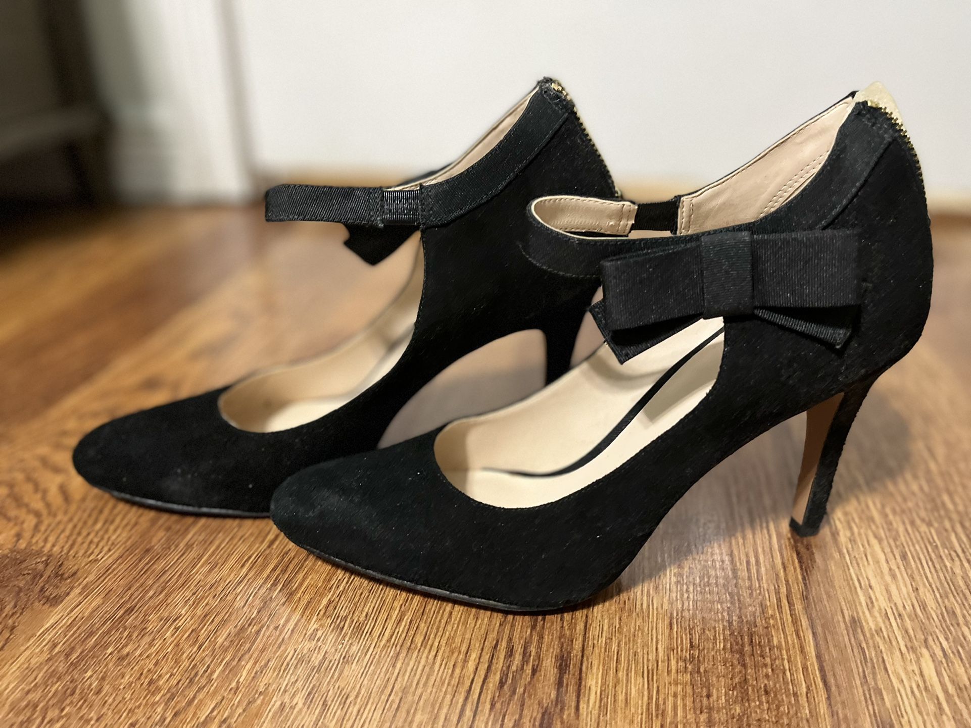 Black Velvet Shoes