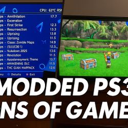 PS3 W/ Games Pre-Installed