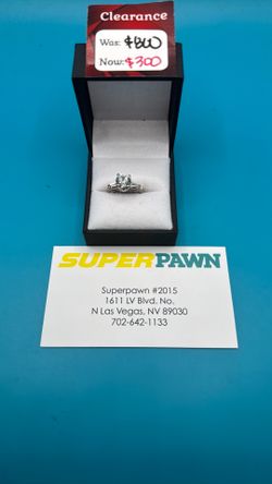 14K White Gold 3.2grms