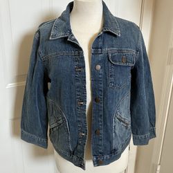 Ralph Lauren Women’s Denim Jeans Jacket Size LARGE