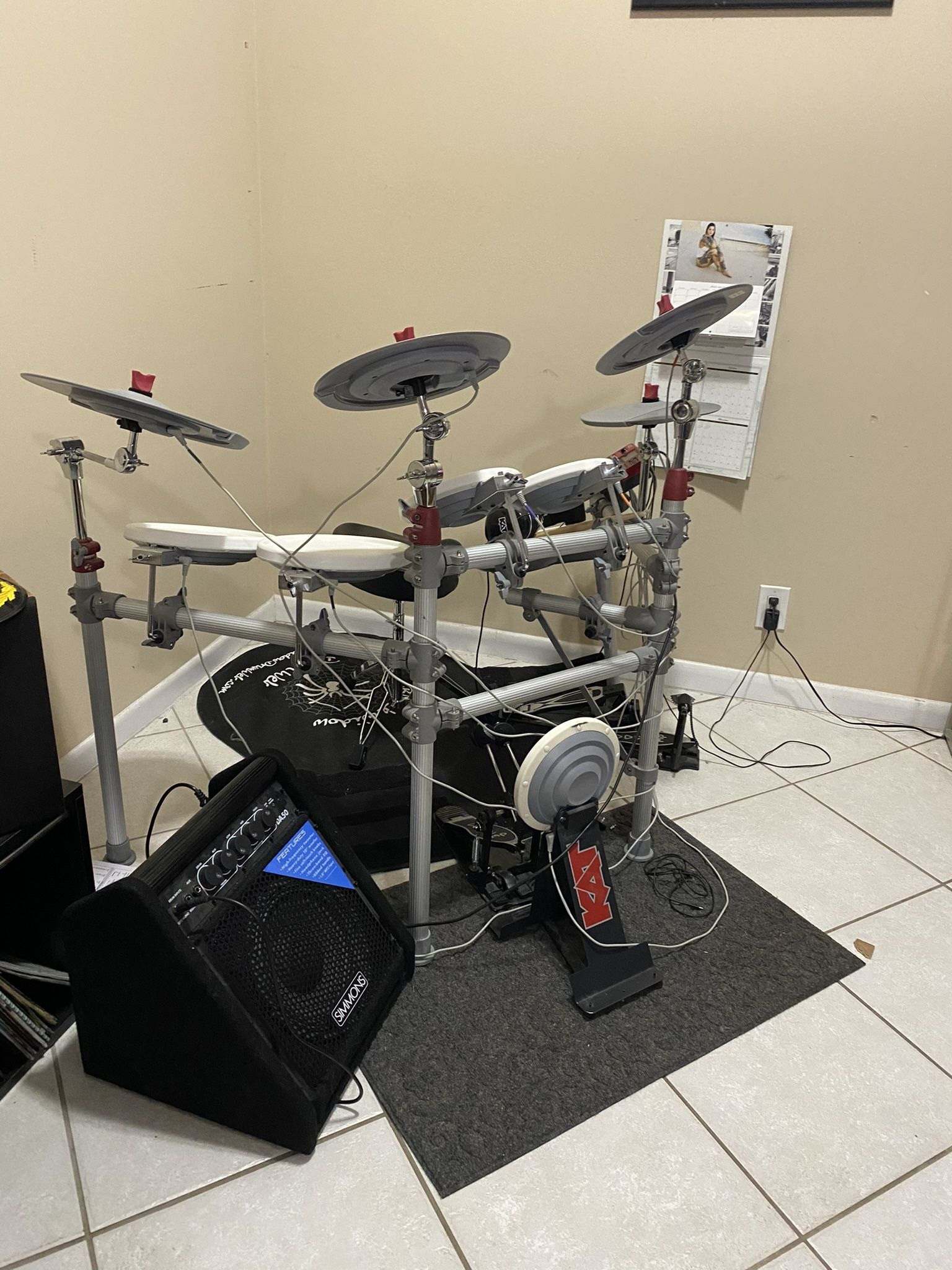 KAT Percussion KT-3 6pc Electronic Drum Set