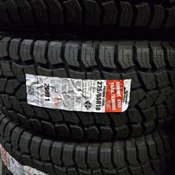 (4) 275/65r18 Summit A/T Tires 275 65 18 Inch AT