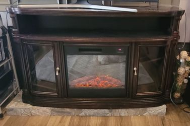 Fireplace/ heater cabinet