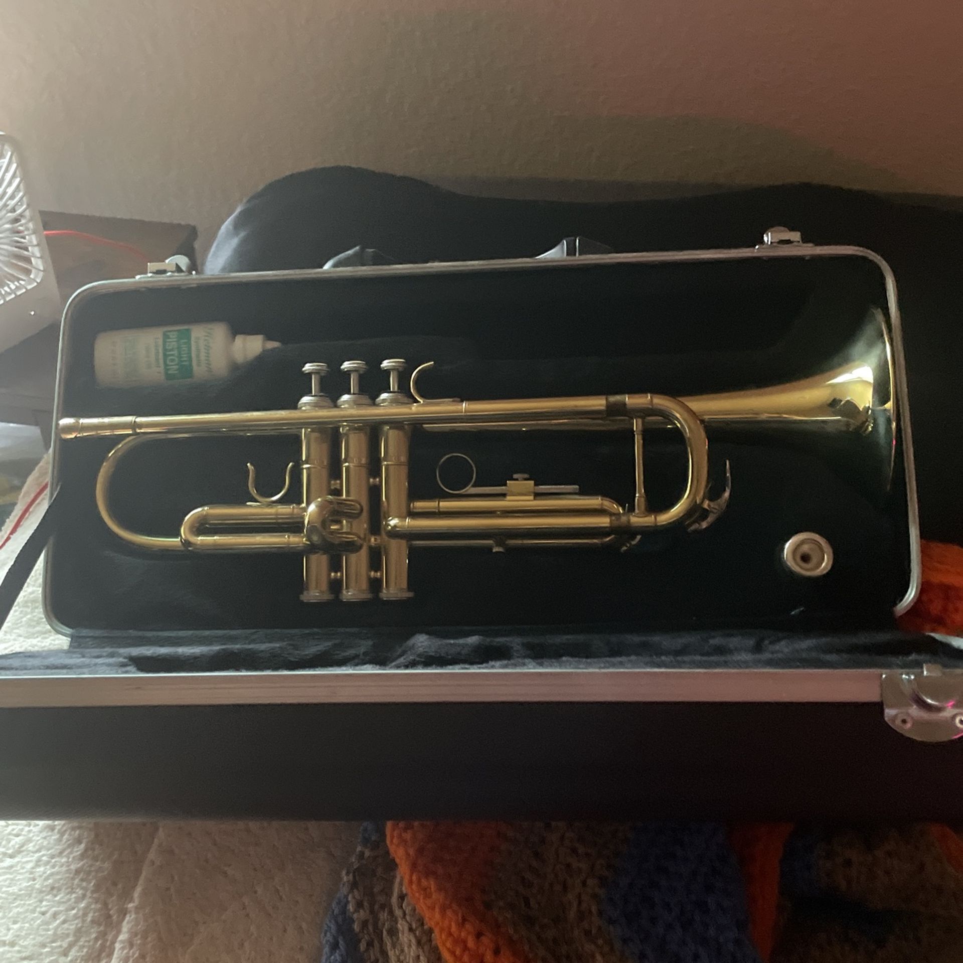 Golden Yamaha Trumpet.