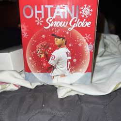 Ohtani Snow Globe