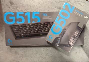 Logitech G515 TKL Mechanical Gaming Keyboard & G502 Mouse Bundle