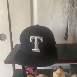 Fitted Lid 7 1/4 Texas Rangers