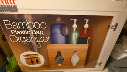 Bamboo Plastic Bag Organizer New Price Is Firm in Corona92879