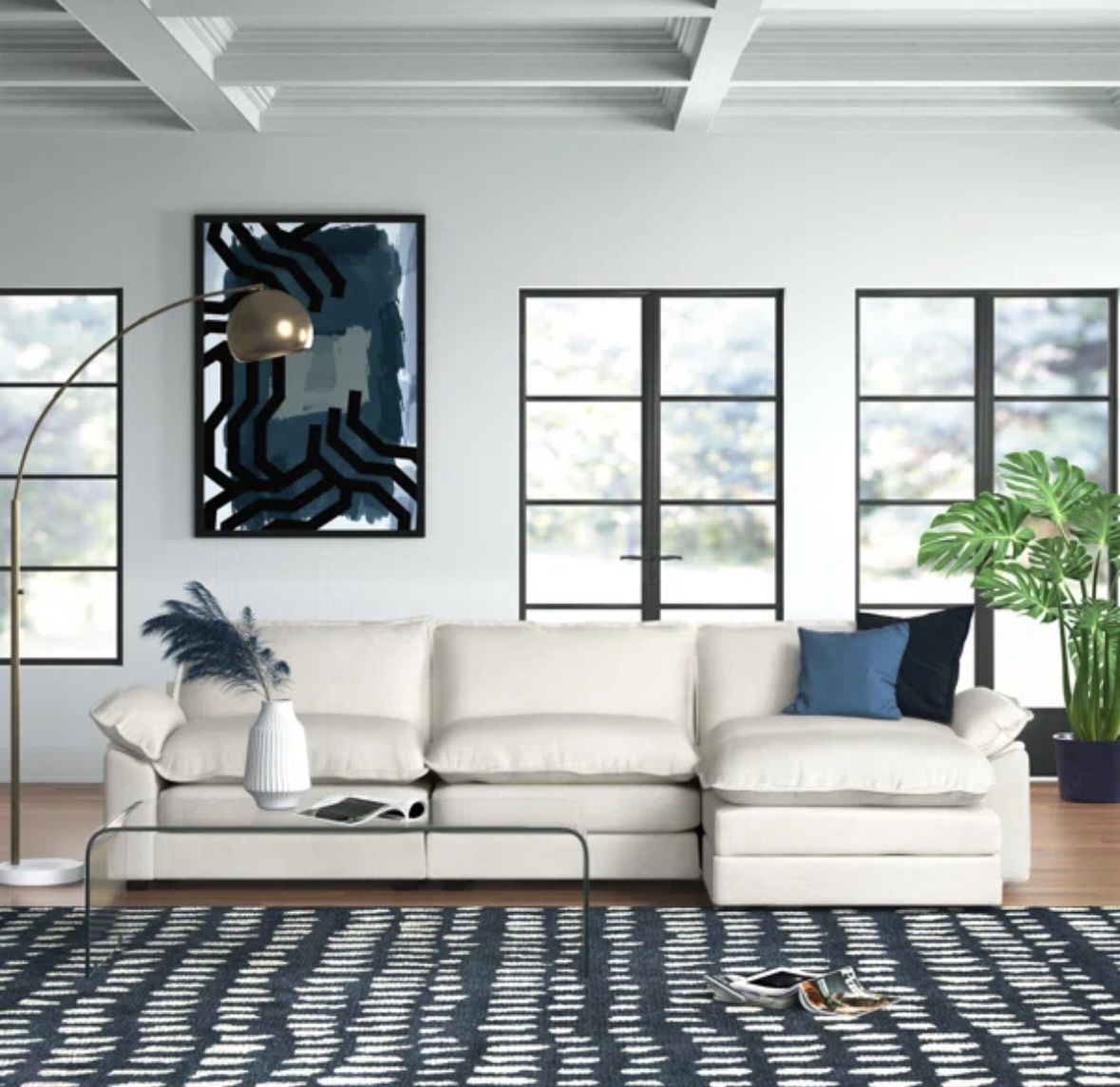 Sofa And Ottoman