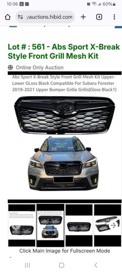 Abs Sport X-Break Style Front Grill Mesh Kit