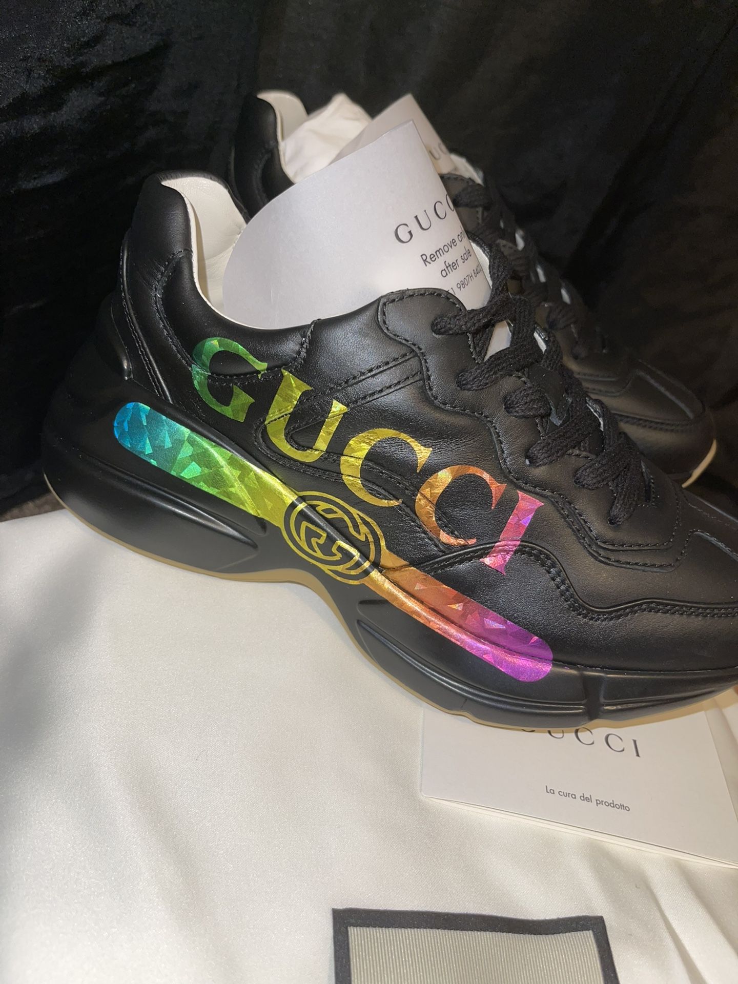 Gucci Rhyton Sneakers 34.5