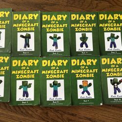 Diary of a Minecraft Zombie set of 10 books