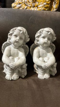 Angel Figurine Statue $ 25 for both