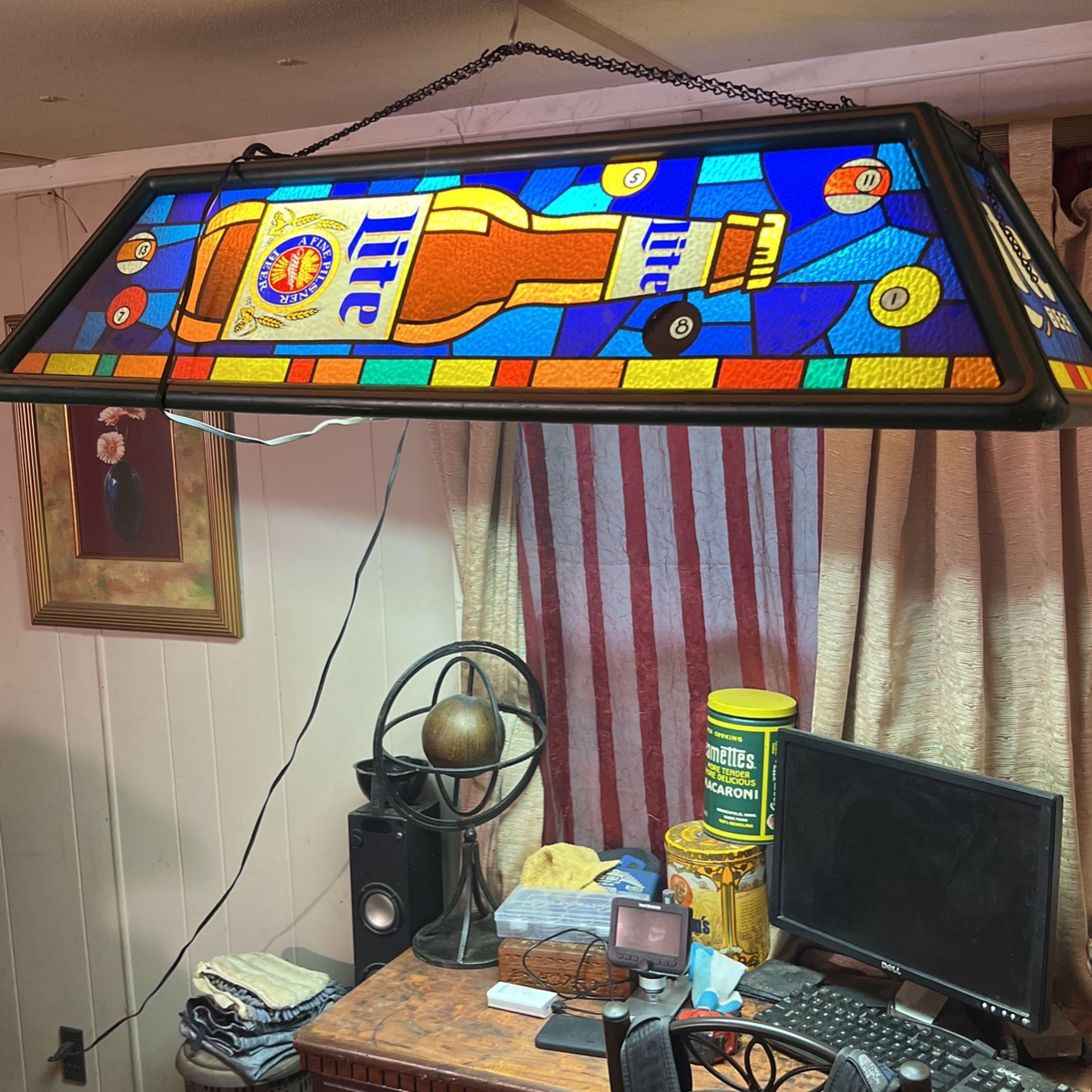 2’ x 4’ vintage bar light or Billards light