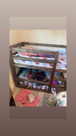 Used toddler bunk bed good condition