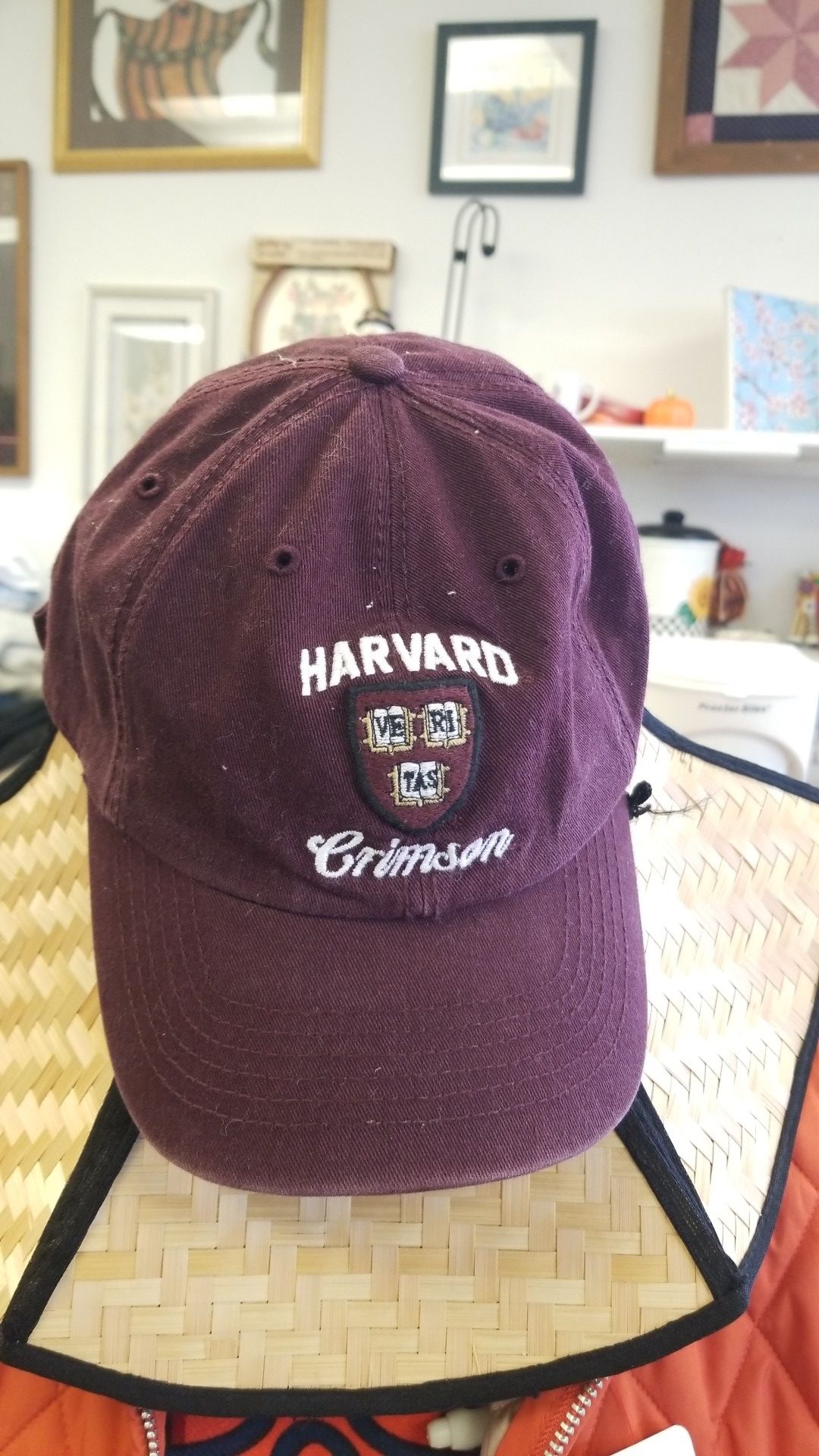 Harvard hat cap