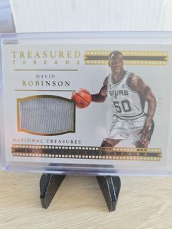 Spurs David Robinson Jersey Card
