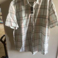 New mens lucky brand shirt size 2xl