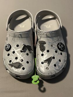 Crocs Classic Clog x Futura Laboratories Pearl White Brand New DS